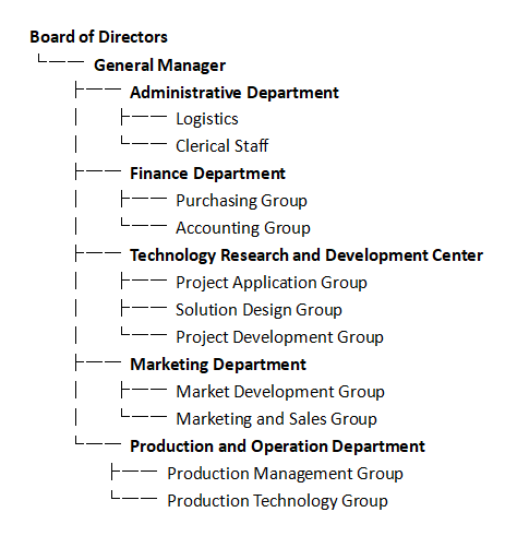 Company Structure
